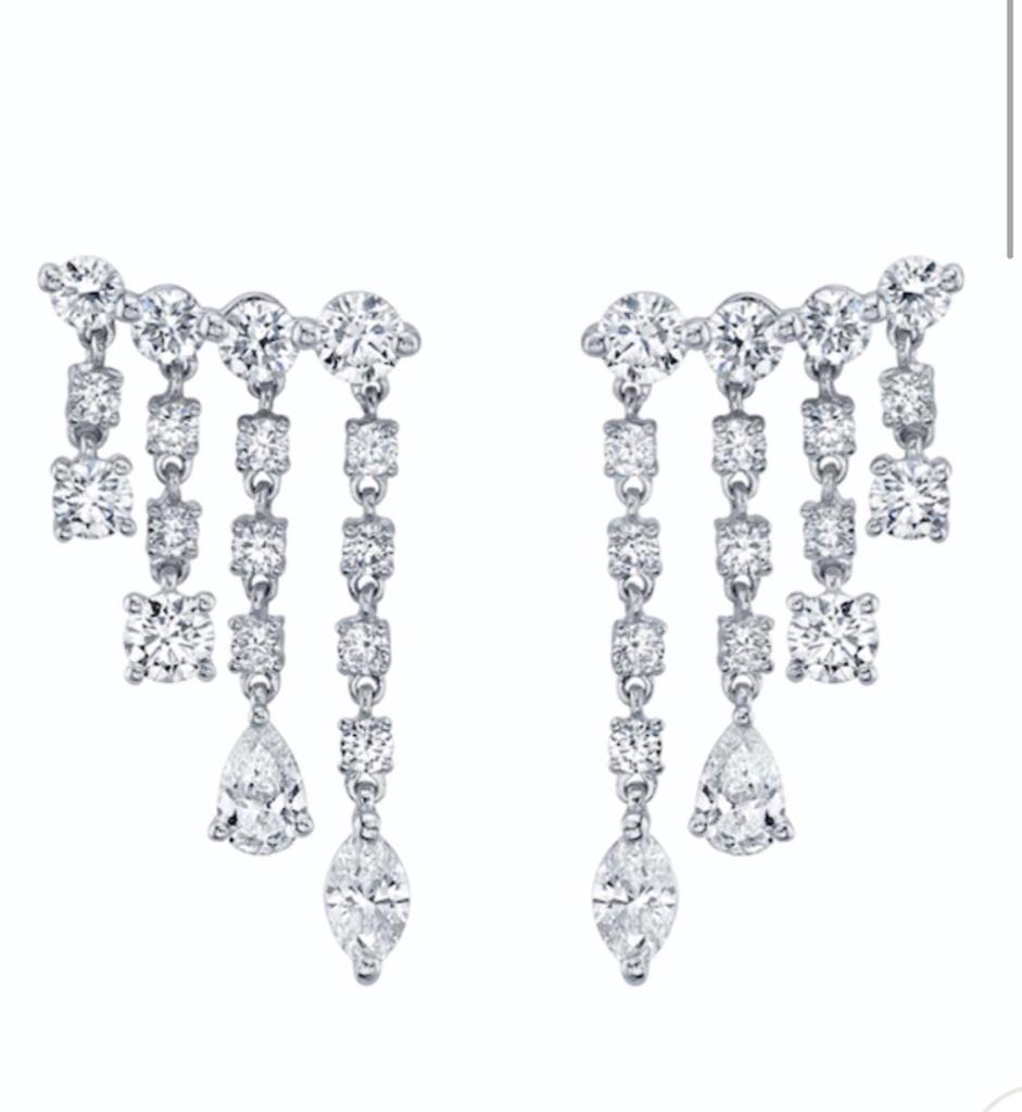 Llovizna Diamond Earrings