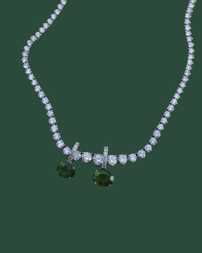 LUNA EMERALD PENDANT