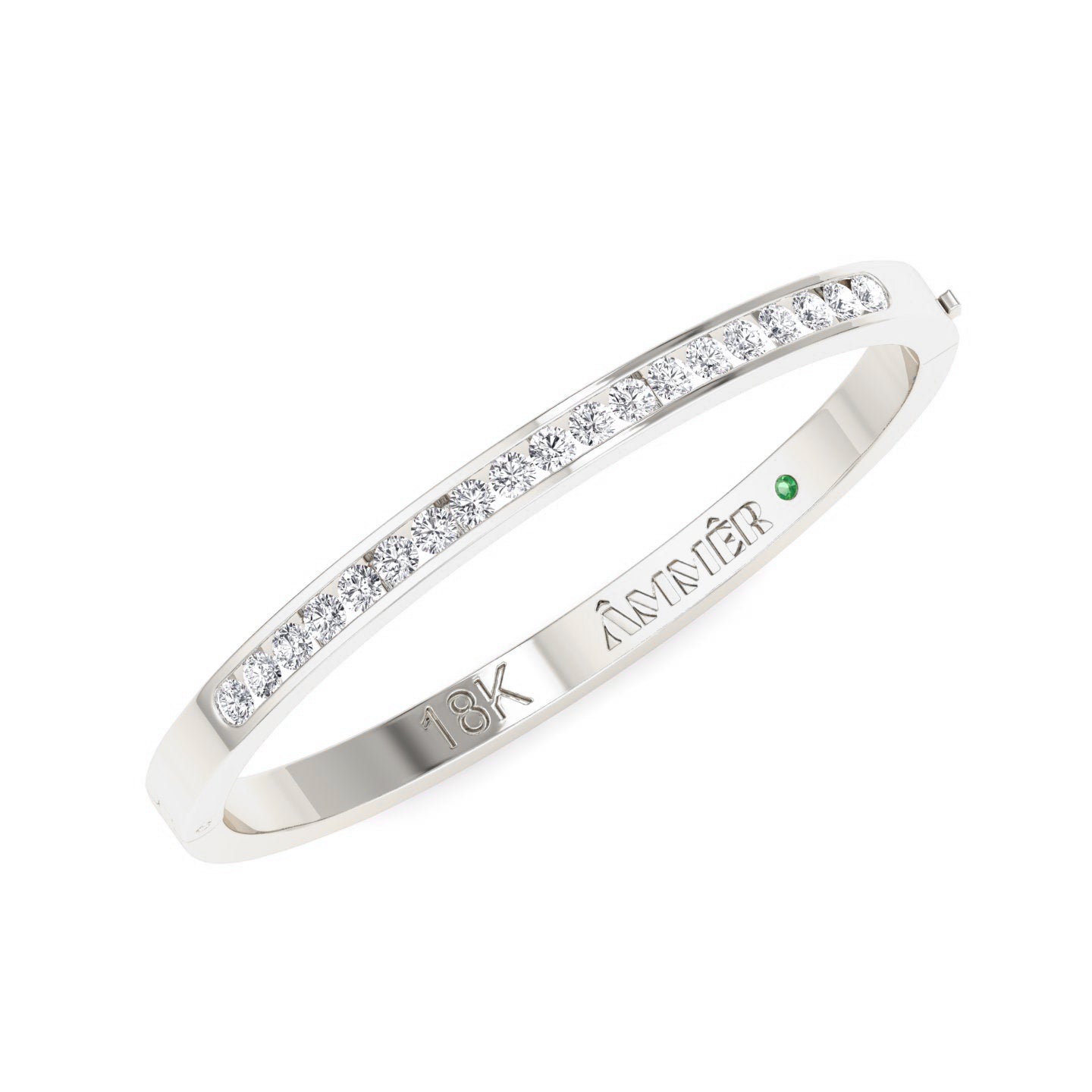 Ventuari White Bangle