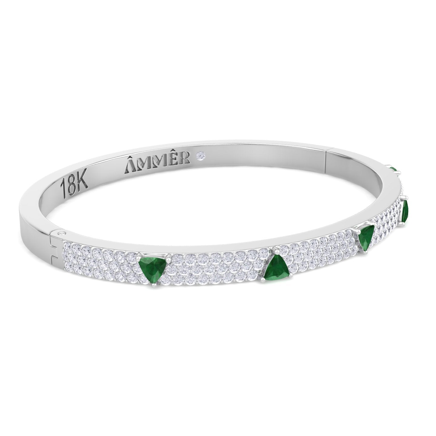 Roraima Emerald Bangle