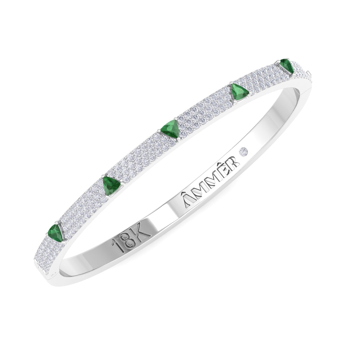 Roraima Emerald Bangle