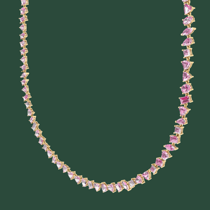 PINK SAPPHIRE NECKLACE