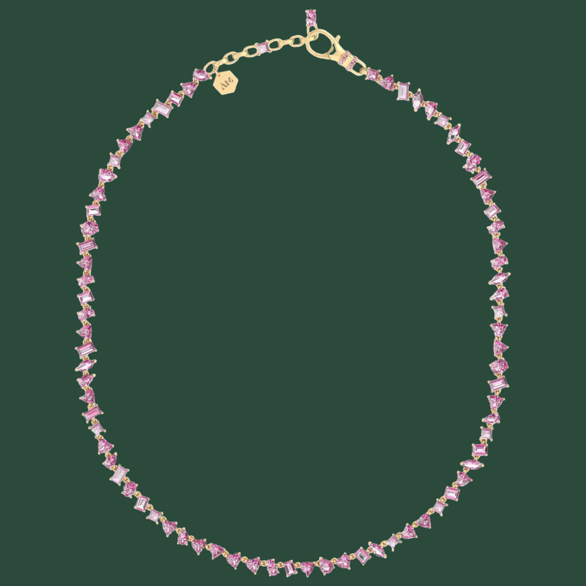 PINK SAPPHIRE NECKLACE