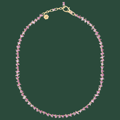 PINK SAPPHIRE NECKLACE
