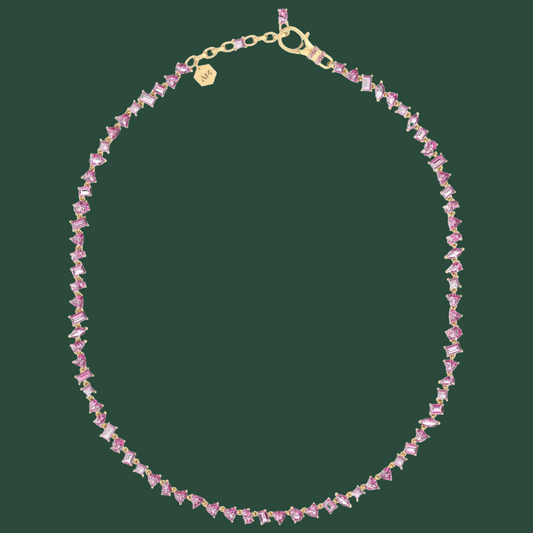 PINK SAPPHIRE NECKLACE